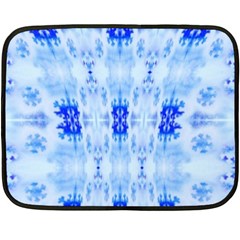 Snowflake blanket - 35 x27  Two Sides Fleece Blanket (Mini)
