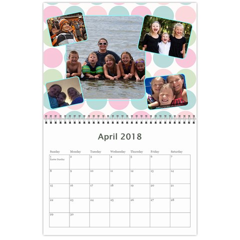 Calendar 2018 By Ryan Rampton Apr 2018