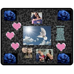 christine mother 2345 - 60  x 50  Fleece Blanket (Medium)