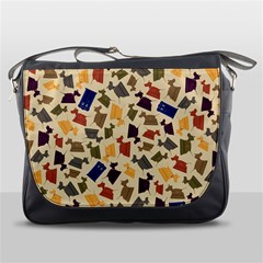 Tin Dogs and Police Boxes Messenger Bag