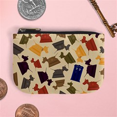 Tin Dogs and Police Boxes Coin Purse - Mini Coin Purse