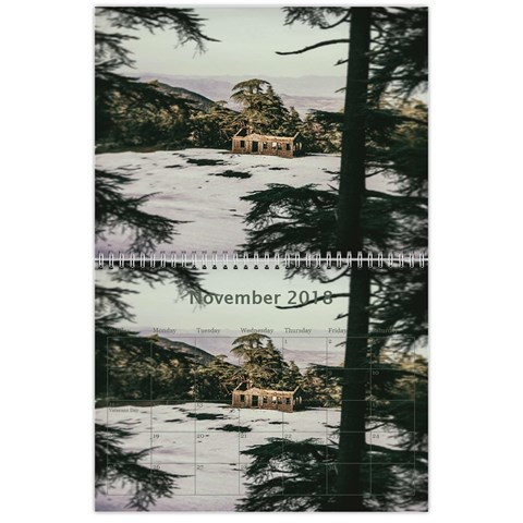 Calendar Nature By Amine318 Nov 2018