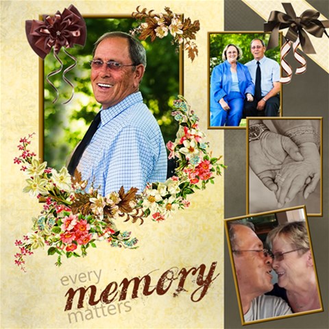 Mrray By Candace Smith 12 x12  Scrapbook Page - 1