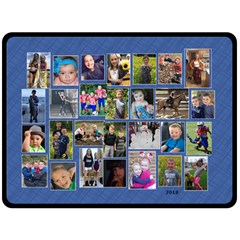 Grandma Reed 90 - 80  x 56  Fleece Blanket (Large)