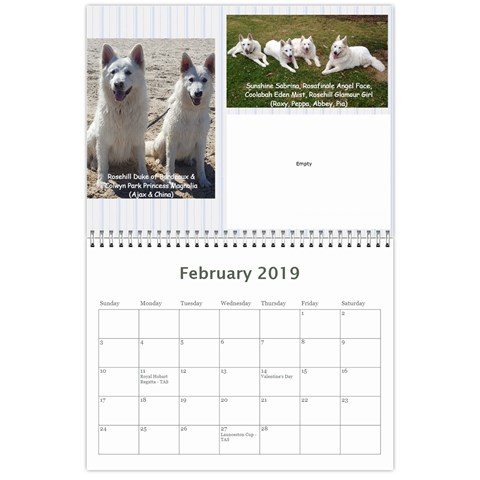 Wssdca Calendar 2019 Draft By Registrarwssdca Feb 2019