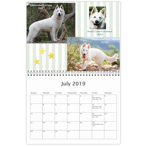 Wssdca Calendar 2019 Draft By Registrarwssdca Jul 2019