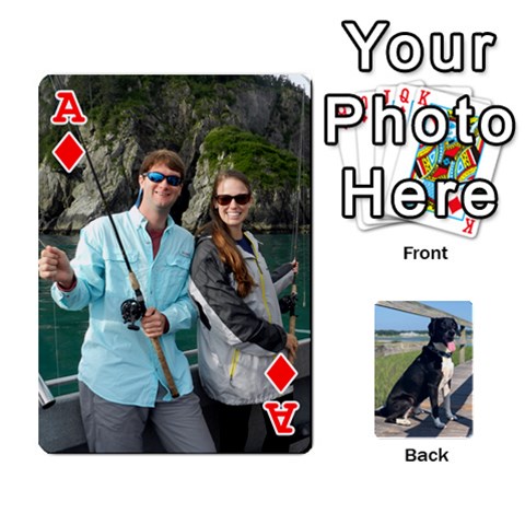 Ace Mels Cards By Robin Payne Front - DiamondA