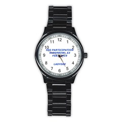 SUPERBOWL - Stainless Steel Round Watch
