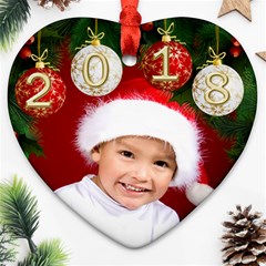 Jane Heart ornament 2018 - Ornament (Heart)