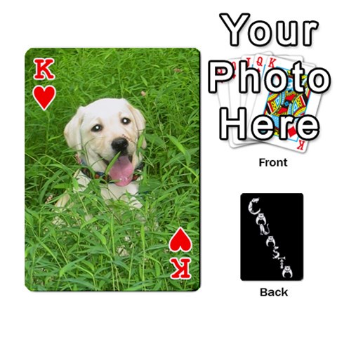 King Cansta Cards2 By Karen Van Front - HeartK