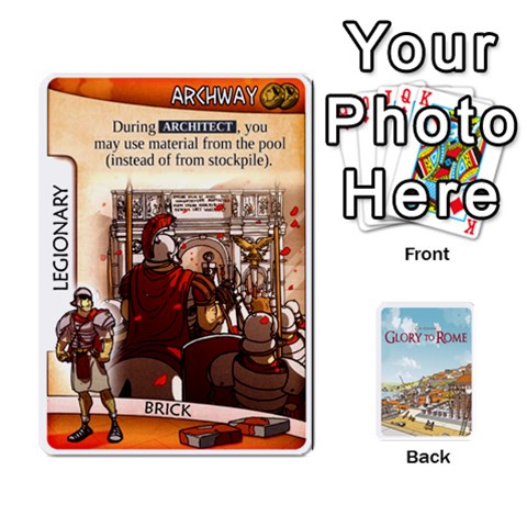 Glory To Rome Front - Spade10