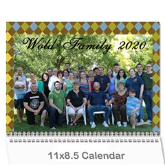 Marlene/Lee 2020 - Wall Calendar 11  x 8.5  (12-Months)