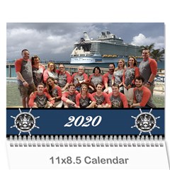 2020 Calendar Cruise - Wall Calendar 11  x 8.5  (12-Months)