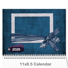 Lavender Rain 2025 Calendar - Wall Calendar 11  x 8.5  (12-Months)