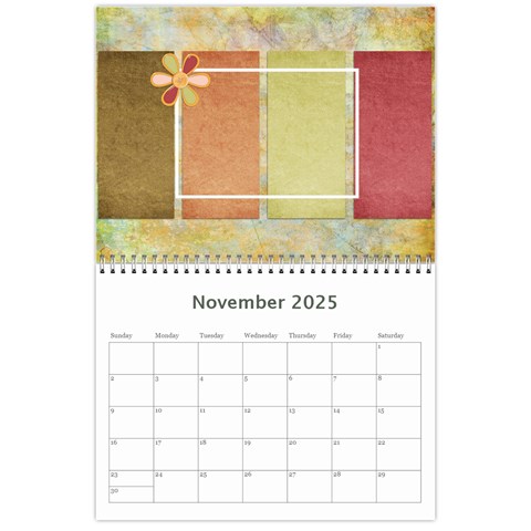2025 Primavera Calendar 1 By Lisa Minor Nov 2025