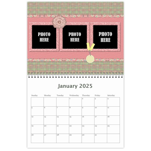2025 Pips Calendar By Lisa Minor Jan 2025