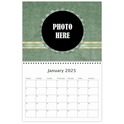 2025 Quilted Calendar 1 By Lisa Minor Jan 2025