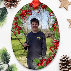 Neal 2020 oval 2 - Ornament (Oval)