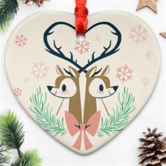 Heart Ornament (Two Sides)