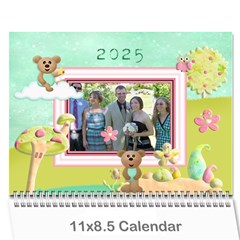 Seasonal Calendar 11 X 8 5 (12 Months) 2025