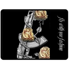 80  x 56  Two Sides Fleece Blanket (Large)
