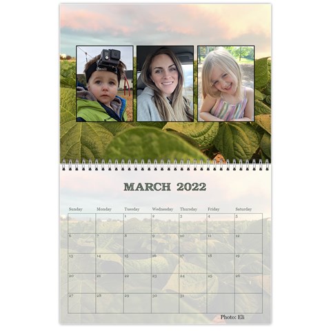 2022 Calendar By Derolene Mar 2022