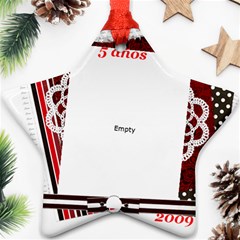 2009 5to cumple - Ornament (Star)