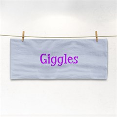 Giggles hand towel