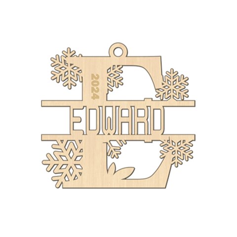 Personalized Letter E By Joe Front