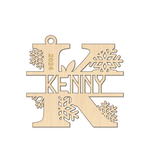 Personalized Letter K By Joe Front