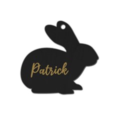 Personalized Easter Bunny Name 2 - Wood Ornament Personalized Easter Bunny Name 2 - Wood Ornament