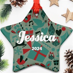 Personalized Christmas Star Name - Ornament (Star) Personalized Christmas Star Name - Ornament (Star)