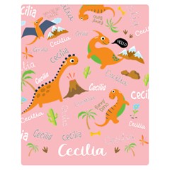 Personalized Baby Dinosaur Blanket