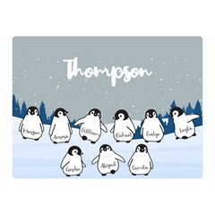 Personalized Name Penguin Family