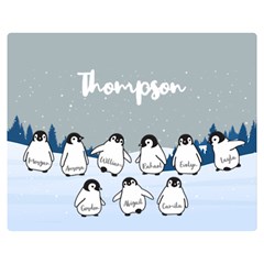 Personalized Name Penguin Family