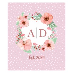 Personalized Name Flowers Wedding Gift