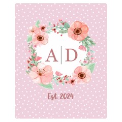 Personalized Name Flowers Wedding Gift