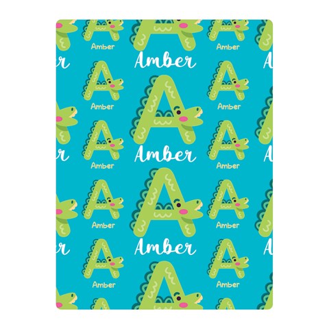 Personalized Alphabet Name By Joe 35 x27  Blanket Front