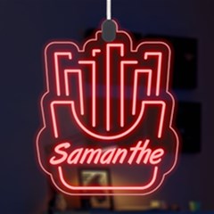 Personalized Name Food Fries - LED Acrylic Ornament Personalized Name Food Fries - LED Acrylic Ornament