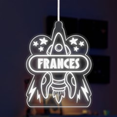 Personalized Space Name - LED Acrylic Ornament Personalized Space Name - LED Acrylic Ornament