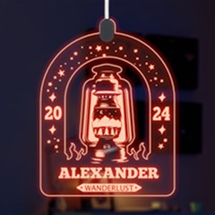 Personalized Name Star Night Camping Light Moon - LED Acrylic Ornament Personalized Name Star Night Camping Light Moon - LED Acrylic Ornament
