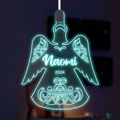 Personalized Name Angel - LED Acrylic Ornament Personalized Name Angel - LED Acrylic Ornament