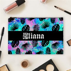 Personalized Palm Leaves Name 1 Cosmetic Bag