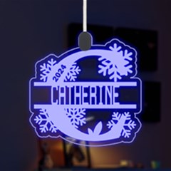 Personalized Alphabet C Name - LED Acrylic Ornament Personalized Alphabet C Name - LED Acrylic Ornament