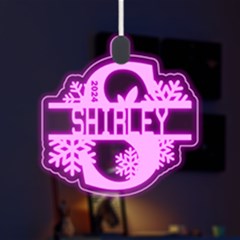 Personalized Alphabet S Name - LED Acrylic Ornament Personalized Alphabet S Name - LED Acrylic Ornament