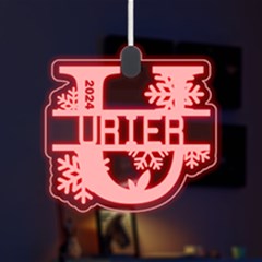 Personalized Alphabet U Name - LED Acrylic Ornament Personalized Alphabet U Name - LED Acrylic Ornament