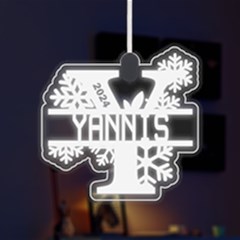 Personalized Alphabet Y Name - LED Acrylic Ornament Personalized Alphabet Y Name - LED Acrylic Ornament
