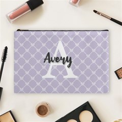 Personalized Name Monogram Heart Love Cross - Cosmetic Bag (Large) Personalized Name Monogram Heart Love Cross - Cosmetic Bag (Large)