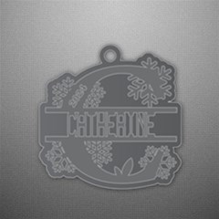 Personalized Alphabet C Name - Acrylic Ornament Personalized Alphabet C Name - Acrylic Ornament