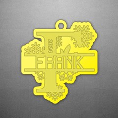 Personalized Alphabet F Name - Acrylic Ornament Personalized Alphabet F Name - Acrylic Ornament